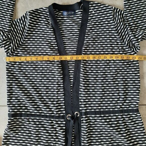Jones New York Black & White Cardigan Size 1X - Picture 7 of 8